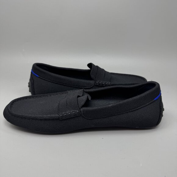 Rothy’s The Driving Loafer Black Slip On Shoes Men’s Size 11 - Picture 3 of 9